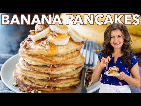 Banana pancake sandwiches recipe