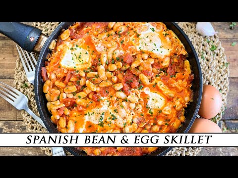 Baked eggs and beans recipe