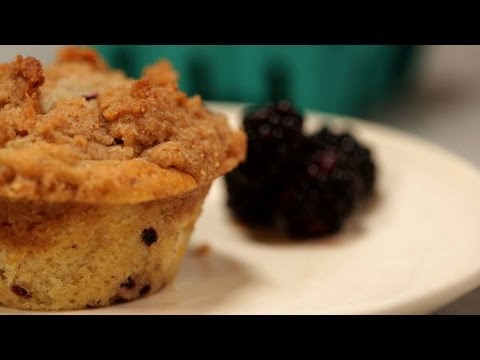 Blackberry surprise muffins