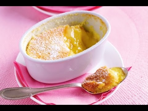 Baked lemon puddings recipe