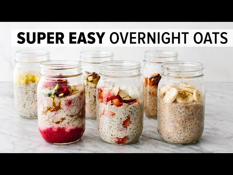 Berry and banana overnight oats